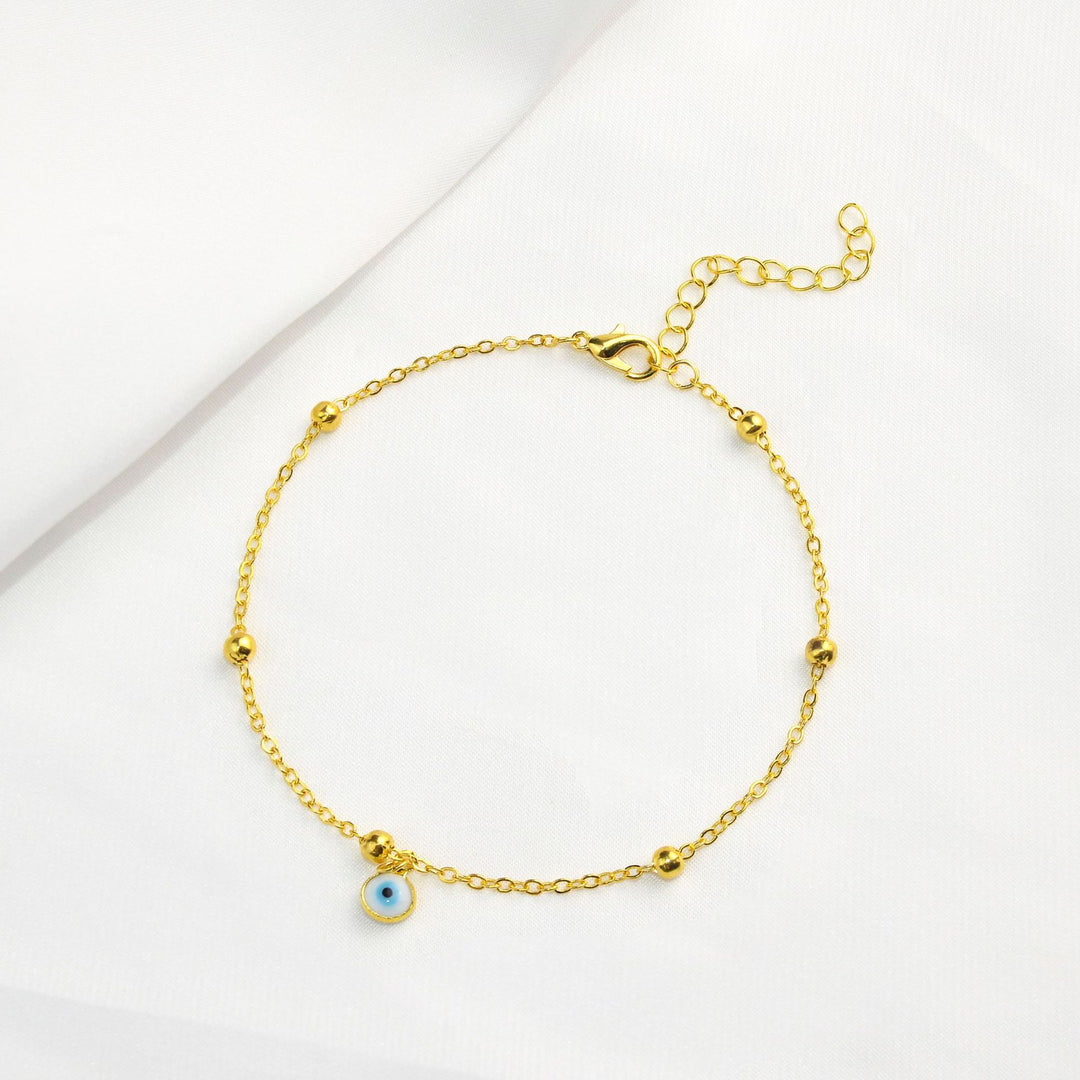 Delicate Evil Eye Anklet Kalsten