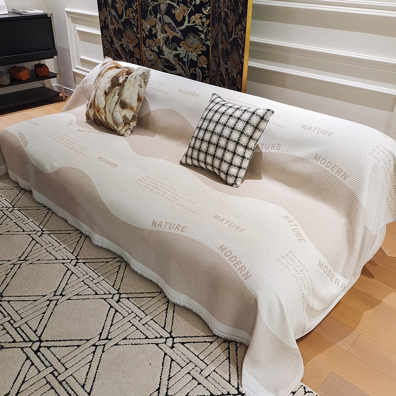 Cozy Contemporary Sofa Throw Blanket