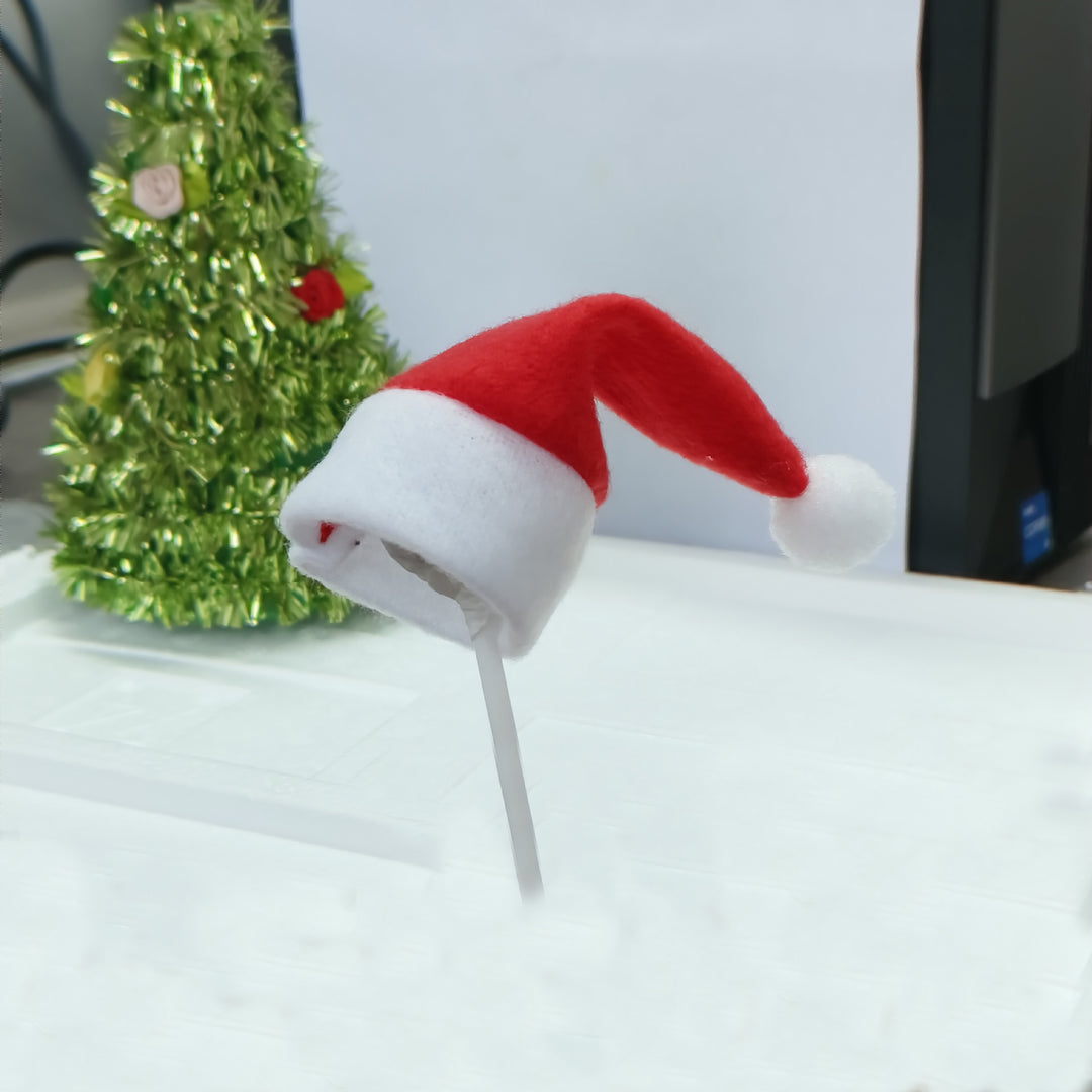 Plush Christmas hat with ear protection