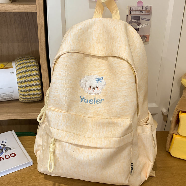 Embroidered Character Backpack Kalsten