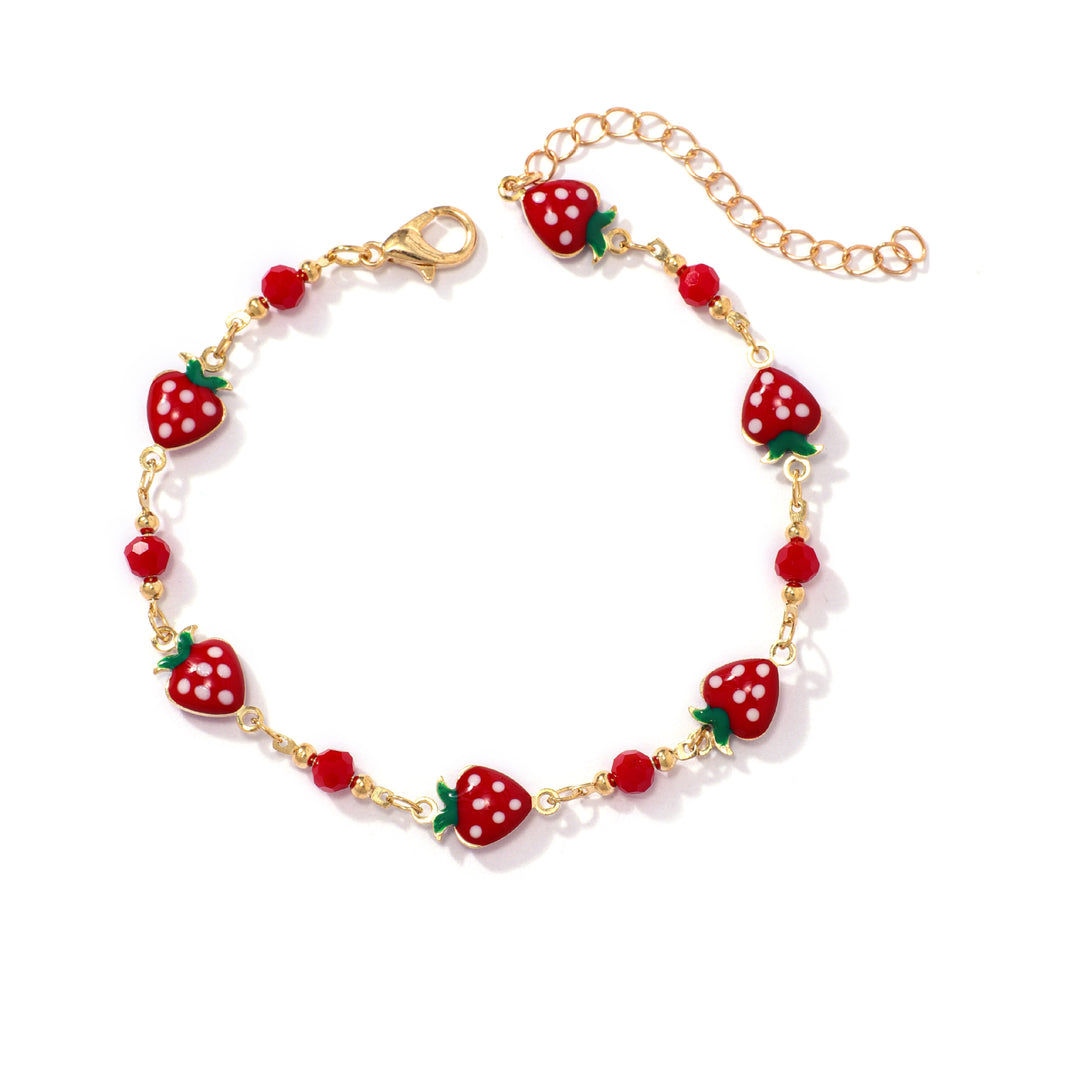 Strawberry Charm Bracelet Kalsten