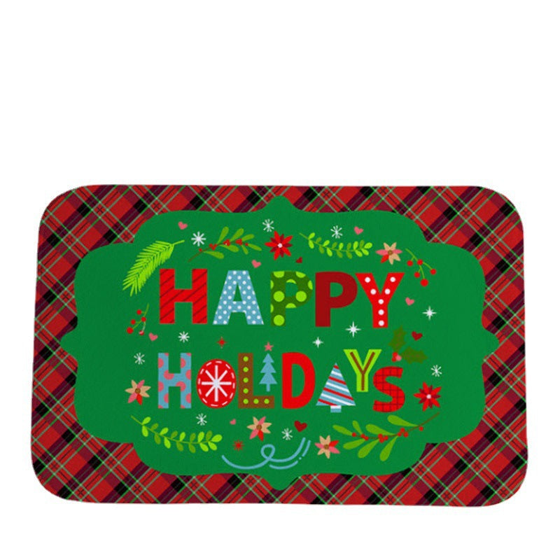 Christmas Decorative Bath Mat Kalsten
