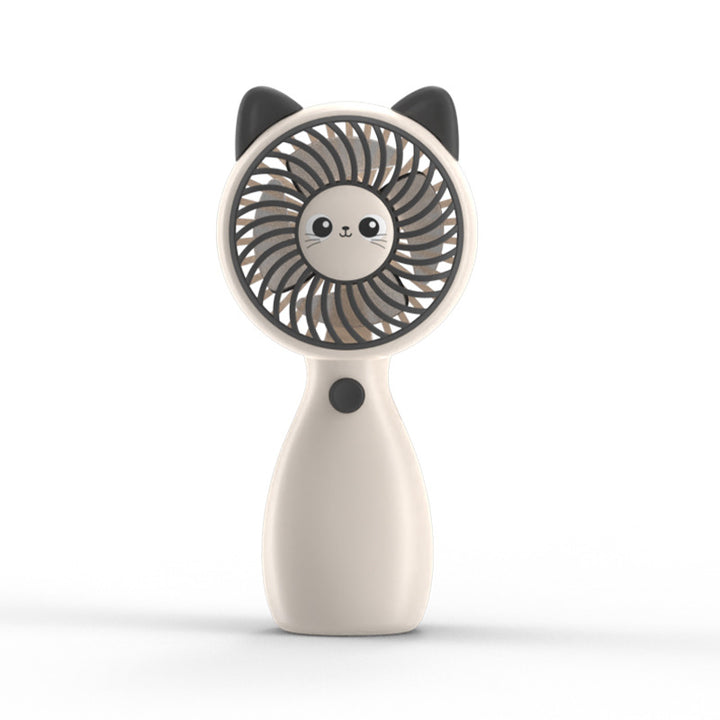 Women's Portable Handheld Fan in Playful Cat Design Kalsten