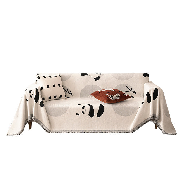 Artistic Geometric Pattern Throw Blanket