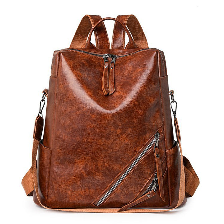 Fashionable Multi-Zipper Backpack Kalsten