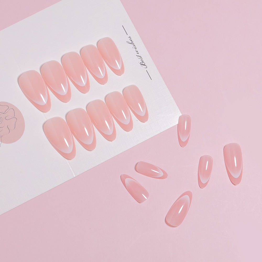 Artistic Glossy Press-On Nail Set Kalsten