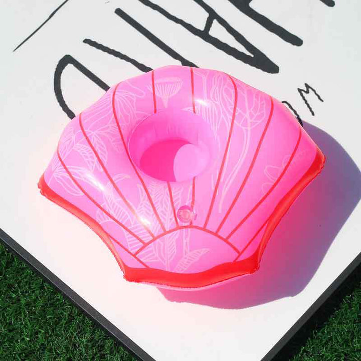 Women Inflatable Swim Ring with Floral Design Kalsten