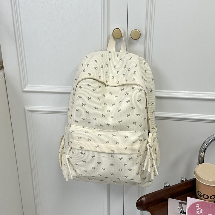 Playful Corduroy Backpack Kalsten