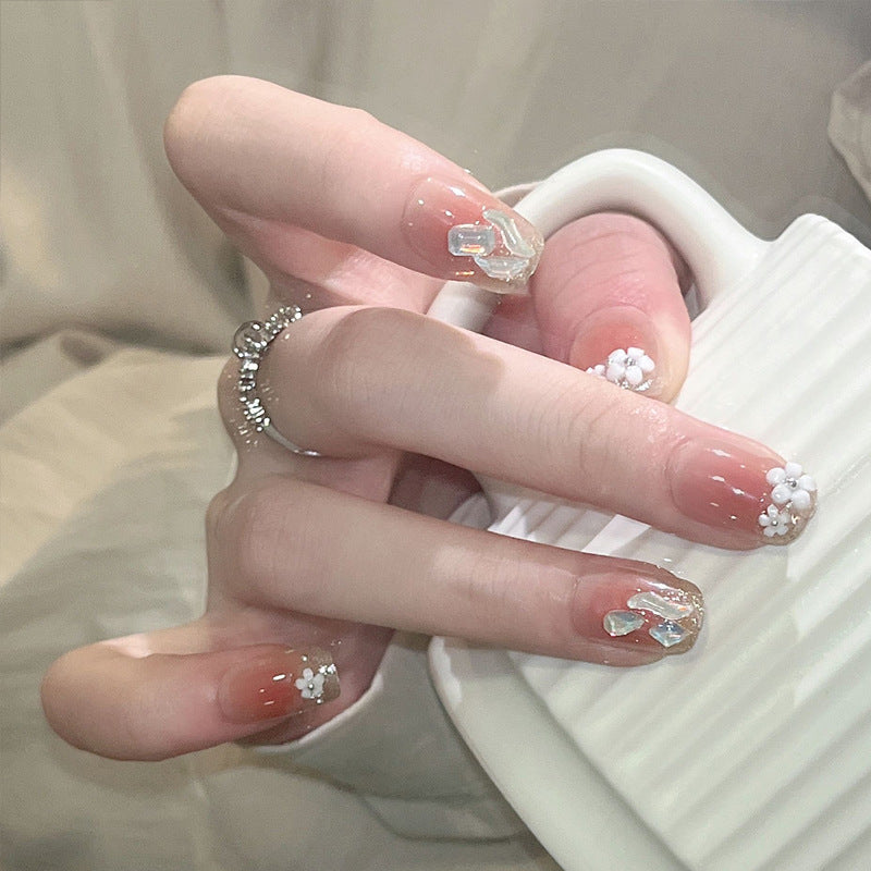 Iridescent Press-On Nail Set Kalsten