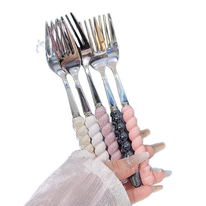 Stylish dessert forks Kalsten