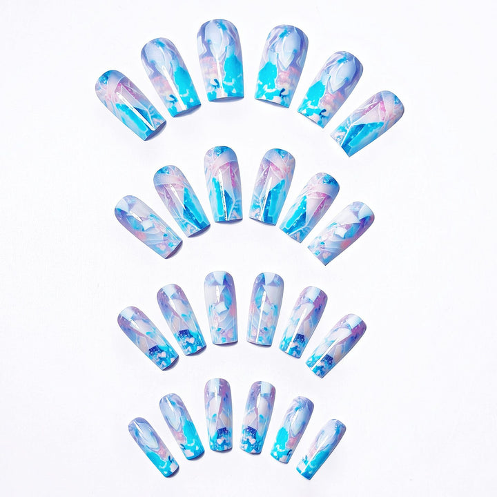 Artistic Geometric Nail Art Kalsten