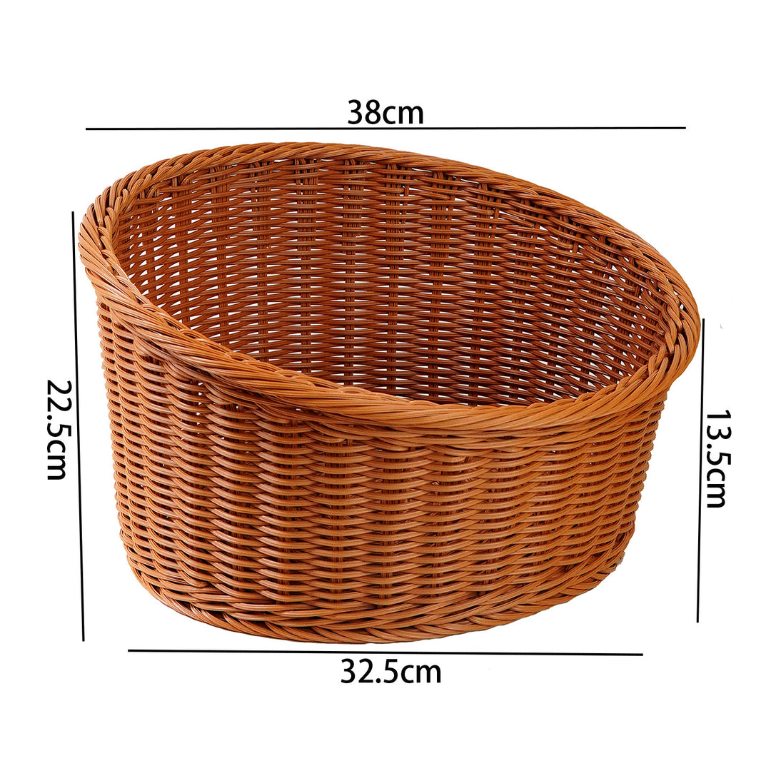 Elegant Woven Serving Tray Kalsten