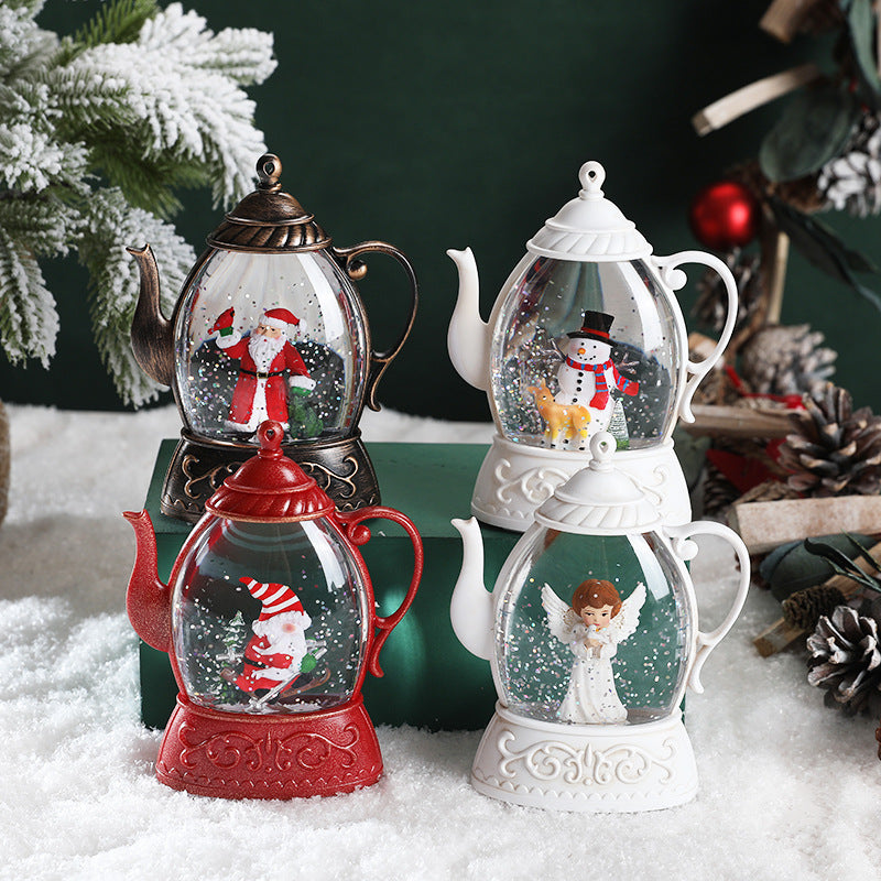 Decorative Angel Lantern Figurine