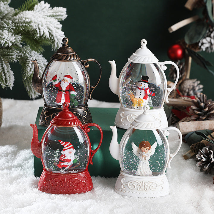 Decorative Angel Lantern Figurine