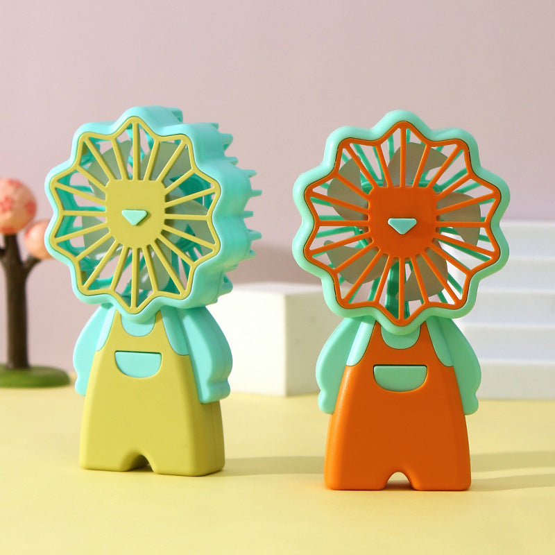 Ladies Portable Fan in Fun Flower Design Kalsten