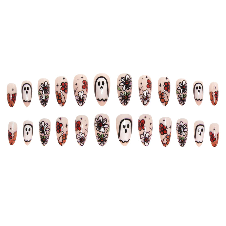 Artistic Themed Press-On Nails