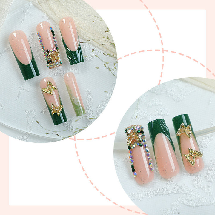 Nail art set with luxurious decorations and creative designs Kalsten