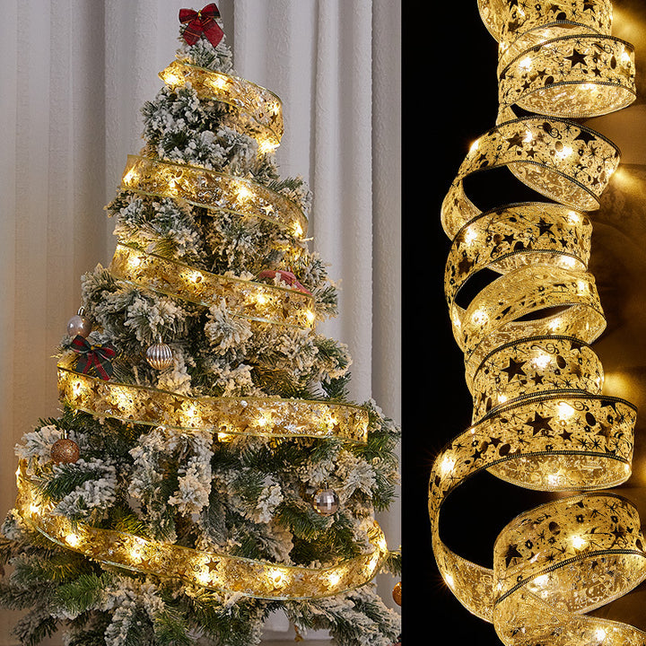 LED Decorative Ribbon with Festive Design Kalsten