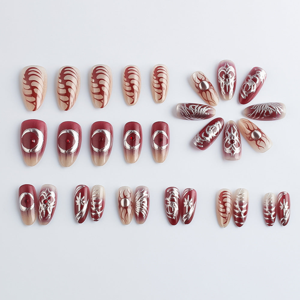 Artistic Full-Set Press-On Nails Kalsten