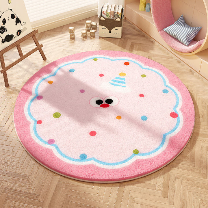 Cartoon Character Playful Area Rug
