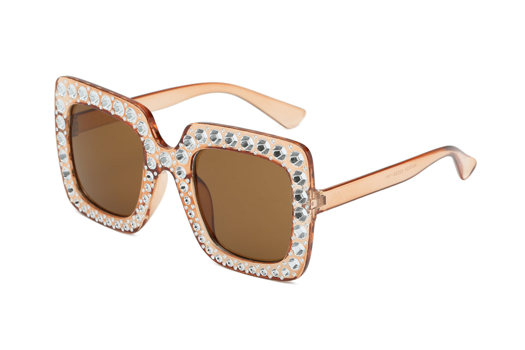 Oversized Decorative Frame Sunglasses Kalsten