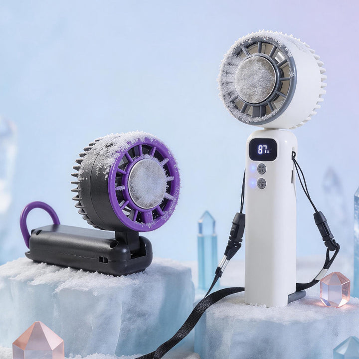 Women Portable Fan with Flexible Adjustable Speed Levels Kalsten