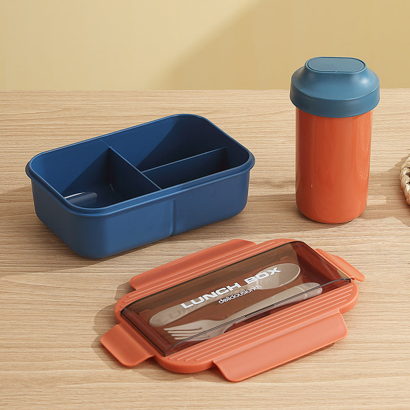 Multi-Compartment Insulated Lunch Container