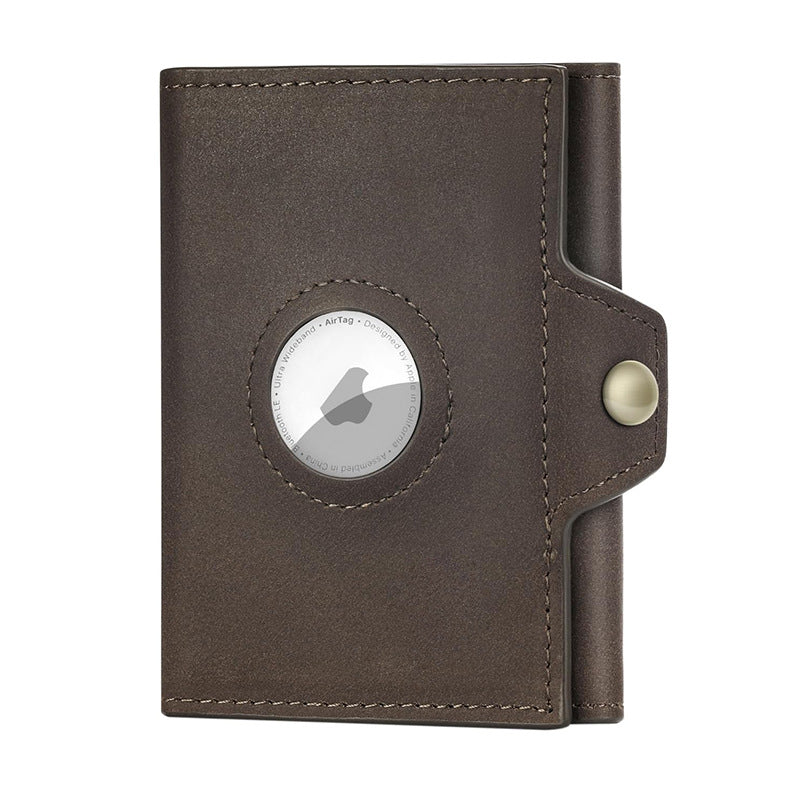Advanced Leather Wallet with AirTag Holder Kalsten