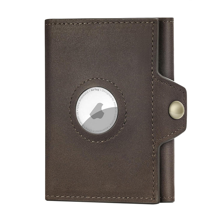 Advanced Leather Wallet with AirTag Holder Kalsten