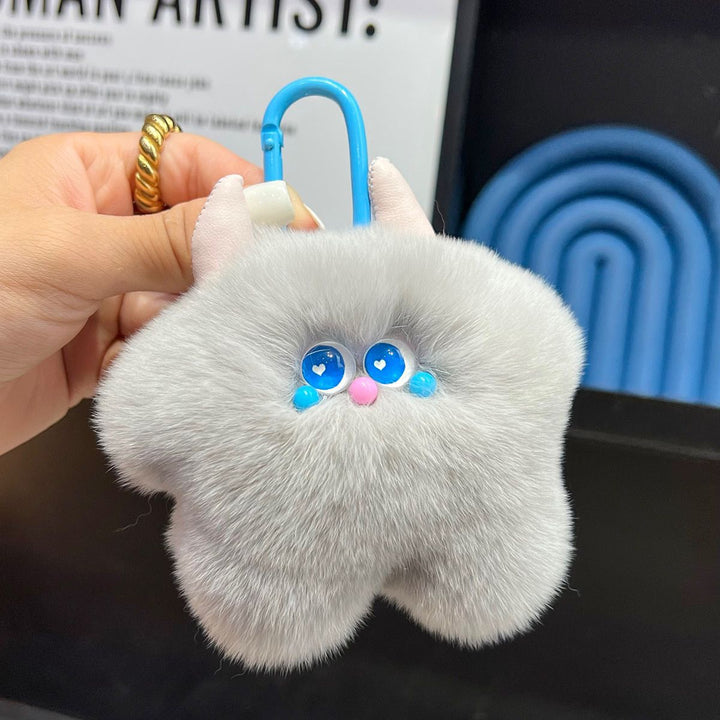 Cute Plush Fur Climbing Keychain Kalsten
