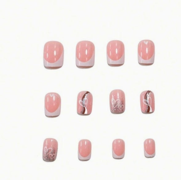 Artistic French Tip Nail Art Kalsten
