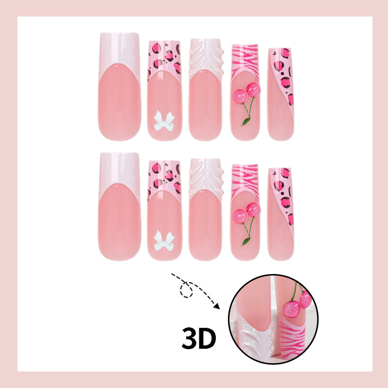 Nail art set with playful motifs Kalsten