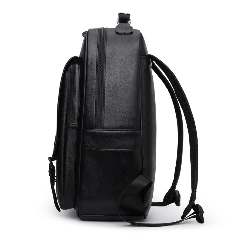 Stylish Leather Backpack Kalsten