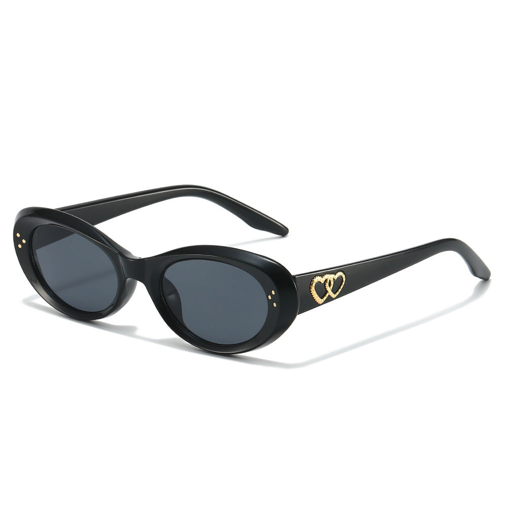 Fashionable Retro-Inspired Oval Sunglasses Kalsten