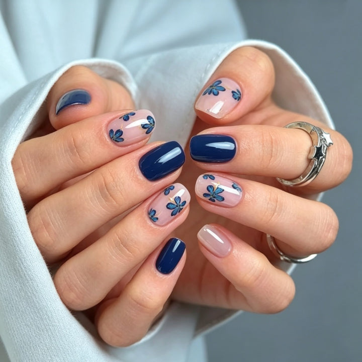 Floral Press-On Nail Set Kalsten 1787395178