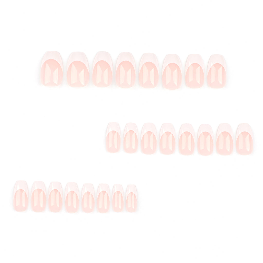 Elegant Nail Art with French Tip Design Kalsten