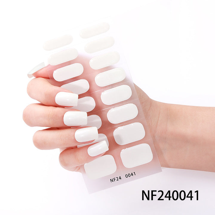 Glossy Finish Gel Nail Wraps