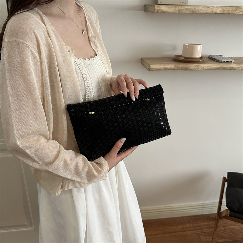 Elegant Textured Clutch Purse
