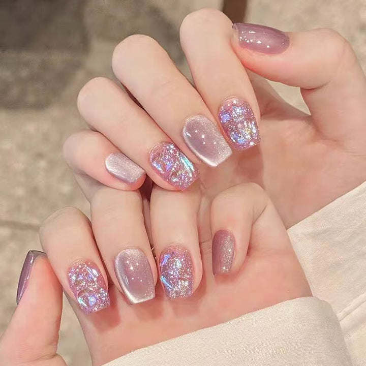 Cute Bear-Themed Press-On Nail Set Kalsten