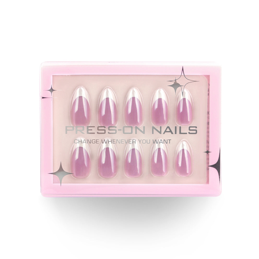 Artificial press-on nails with modern ombre effect Kalsten