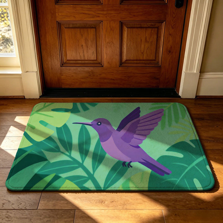 Tropical-Themed Decorative Doormat