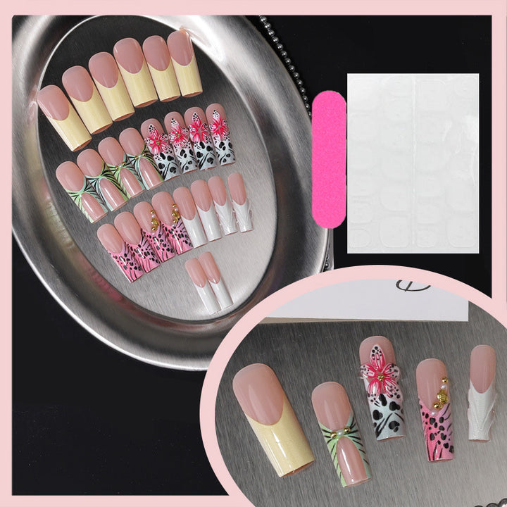 Artistic Floral Nail Tip Collection Kalsten