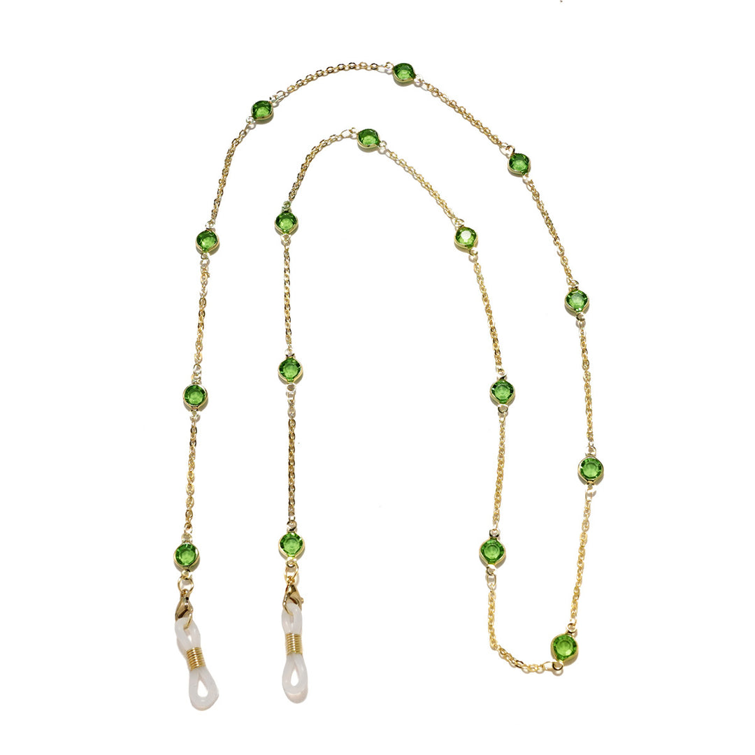 Gemstone-Studded Eyewear Holder Kalsten