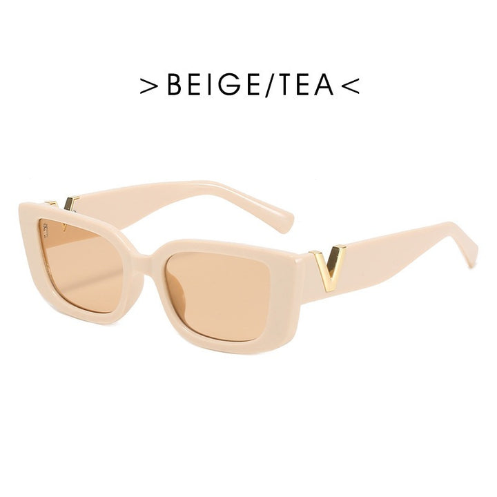 Retro-Inspired Geometric Frame Sunglasses Kalsten