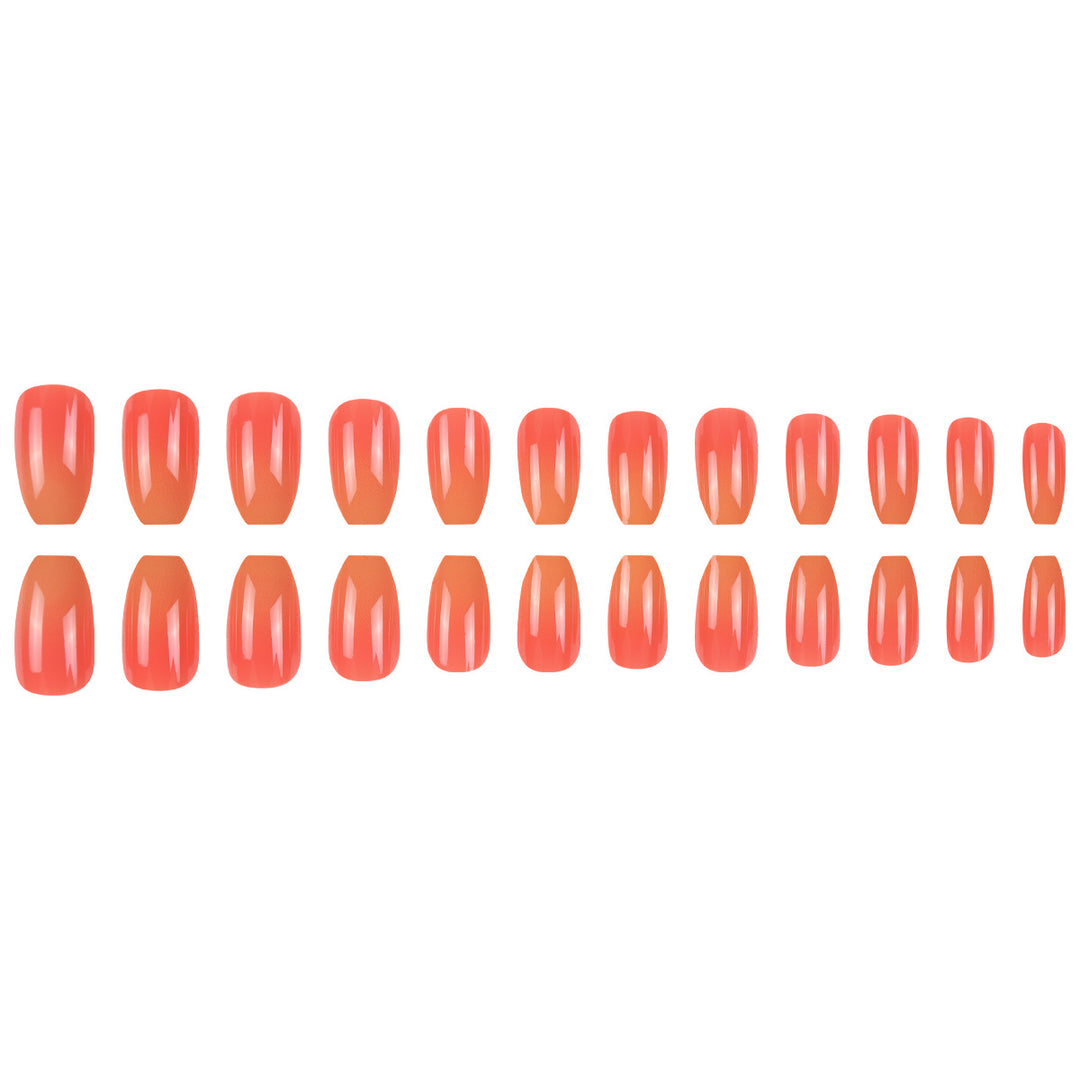 Ombre Stiletto Press-On Nails with Glossy Finish Kalsten