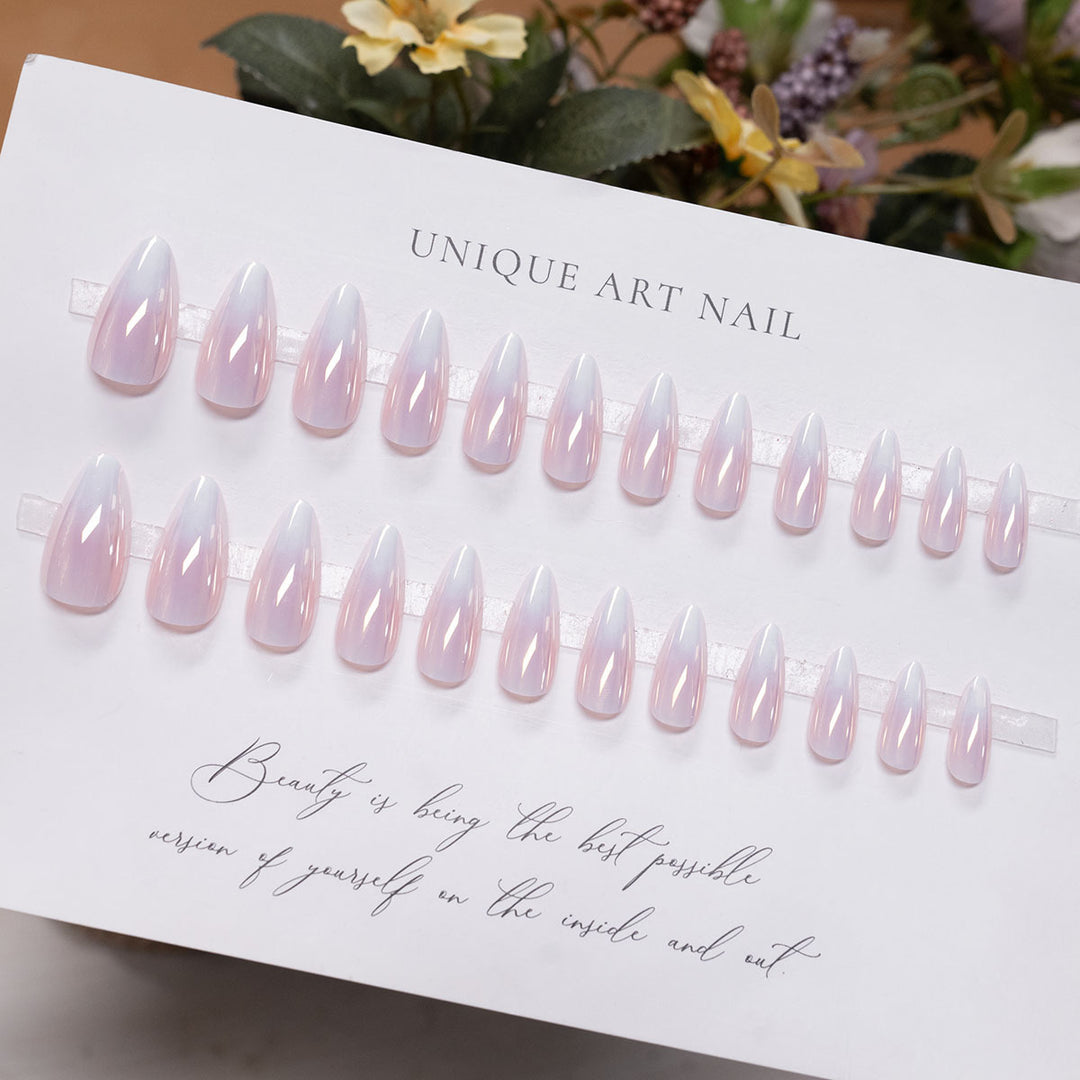 Elegant Ombre Stiletto Press-On Nails
