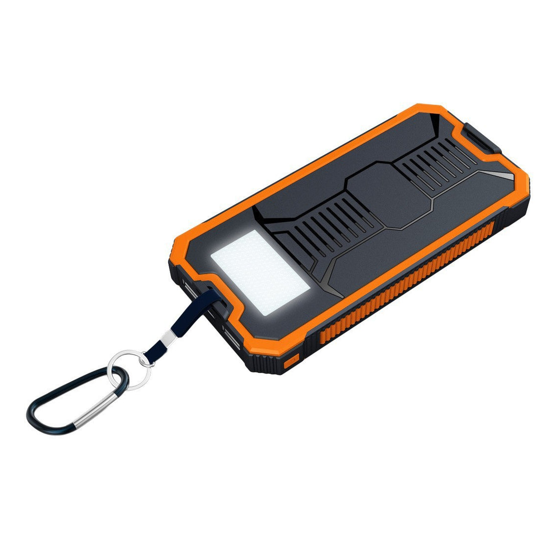 Robust and Portable Solar Power Bank with Integrated LED Lamp Kalsten