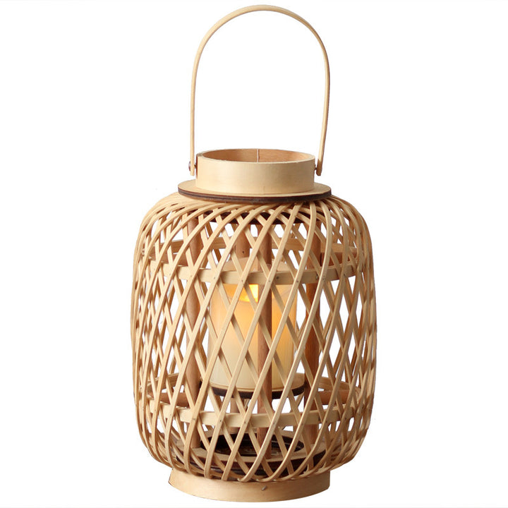 Handmade Rattan Lantern Kalsten