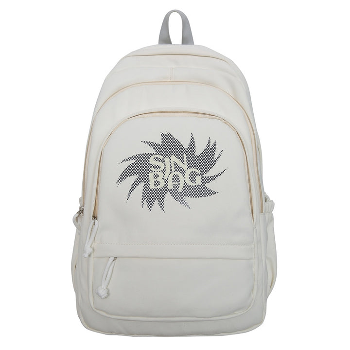 Graphic Print Laptop Backpack Kalsten