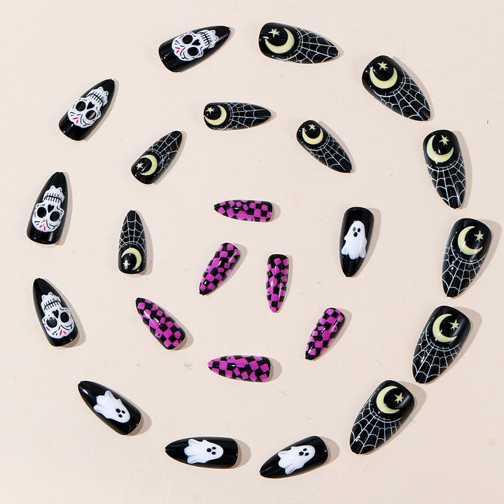 Halloween Themed Acrylic Nail Art Set Kalsten